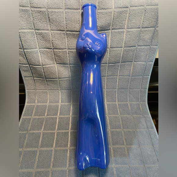 Moselland Cat Collection Wine bottle. Blue 2019 Riesling. - Picture 1 of 6